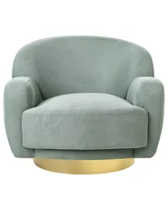 Sessel LEJRE Stoff Hellgrün_957554