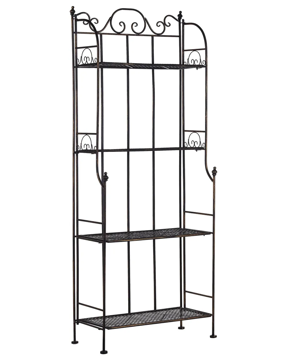 Regal ISERNIA 61 cm 155 cm Metall Schwarz