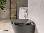 WC-Sitz PAPURI Soft-Close-Funktion Duroplast Schwarz_1187142
