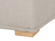 Modular Living Room Set 4 Seater TIBRO Fabric Light Beige_825931