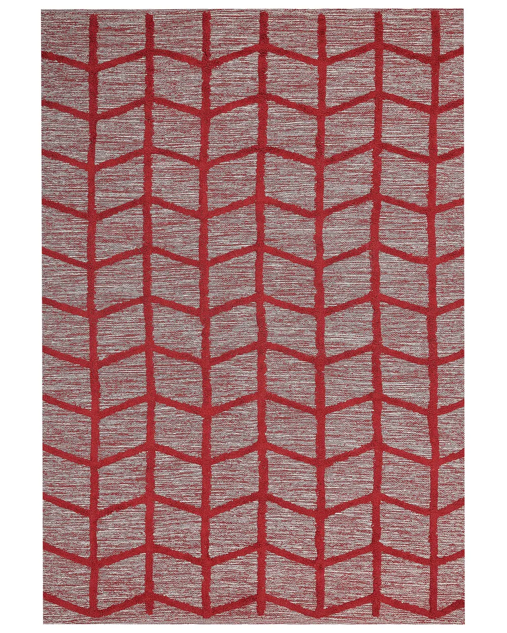 Rug SIVAS Red 140 x 200 cm Cotton_848794