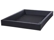 Wasserbett Bouclé LAVAUR 160 x 200 cm Beige_985894