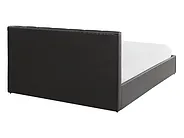 Bed met opbergruimte DREUX Kunstleer Donkergrijs 140 x 200 cm_793183