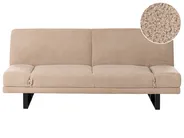 Schlafsofa 2-Sitzer YORK Bouclé Beige_1009228