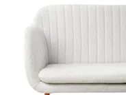 Dining Bench 2 Seater TABY Boucle Off-White_939356