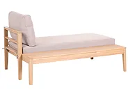 Garden Lounge Set with Table 3 Seater TALLA Acacia Wood Light Brown_1153662