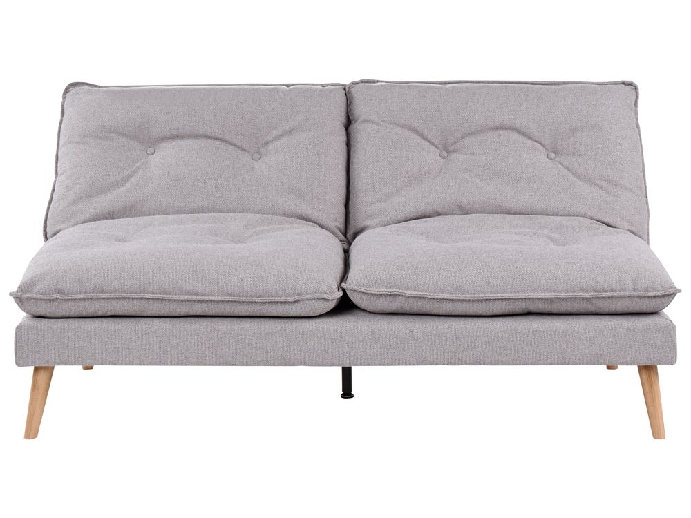 Sofa Bed 3 Seater YILA Fabric Grey