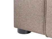 Corner Sofa 3 Seater FAABORG Fabric Taupe Left Hand_1055817