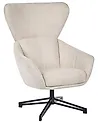 Drehsessel DALEN Stoff Hellbeige