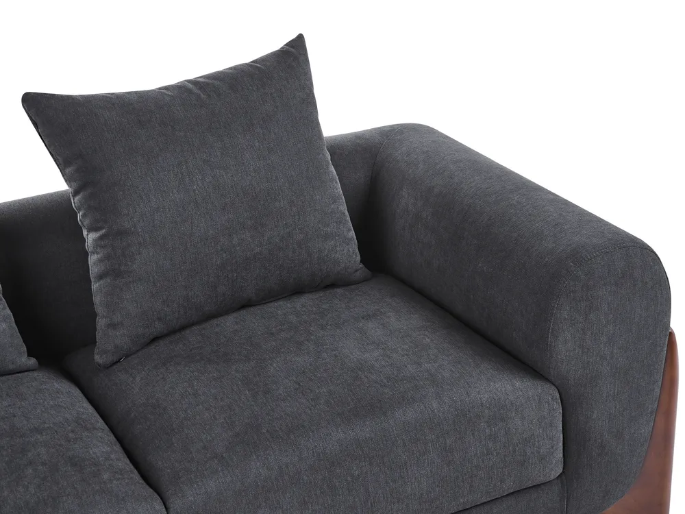 Sofa 2 Seater VINLIDEN Black_1048202