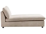Chaise Longue VIZILLE Fabric Taupe_955856