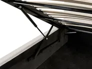Bett mit Stauraum BRENON Bouclé Cremeweiß 140 x 200 cm_1055935