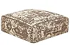 Pouf SHASA Baumwolle Beige
