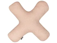 Dekokissen 2er Set HESPERIS Bouclé Pastellrosa Ohne Muster_888270