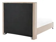 Bed Velvet LUBBON 140 x 200 cm (EU Double) Beige_899020