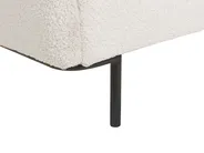 Bett mit Lattenrost Bouclé CORIO 180 x 200 cm Cremeweiß_903271