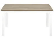 Gartentisch MESSINA 100 cm 52 cm Weiß_932912