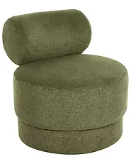 Drehsessel KARVIA  Stoff Grün_1169136