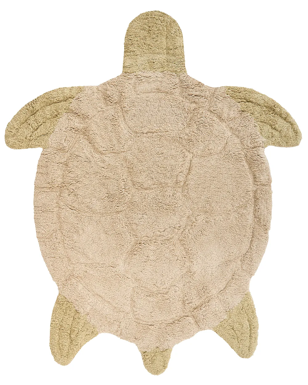 Kids Rug TORTIE  Beige 110 x 130 cm Cotton