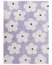 Kids Rug MOKHVA Light Violet 140 x 200 cm Cotton_1061142