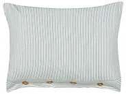 Throw Cushion SEBRINE 40 x 60 cm Mint Green Striped_1183812