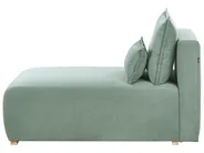 Modul Ecksofa NERBO Stoff Hellgrün linksseitig_1035360