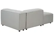 Rechtsseitige Chaiselongue ARDAL Stoff Hellgrau_949460