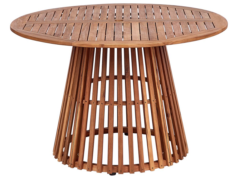 Tuin eettafel AGELLO 120 cm 120 cm Acaciahout Bruin
