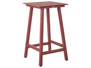 Garten Bartisch ADIRONDACK 60 cm 59 cm Kunststoff Rot_938573