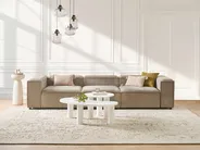 Modular Sofa 3 Seater ARDAL Corduroy Light Brown_940664