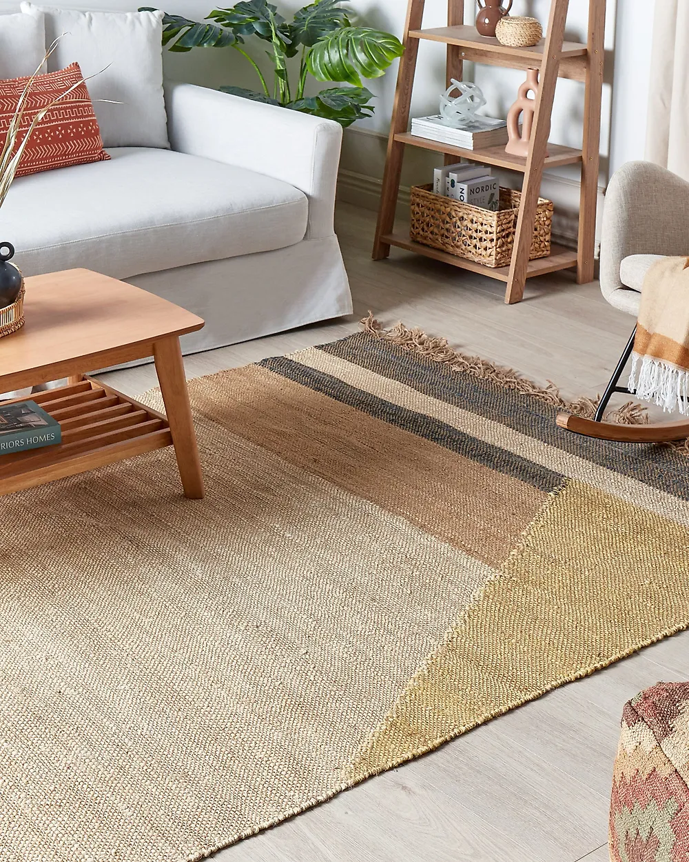 Rug SAMLAR Brown 160 x 230 cm Jute_1182421