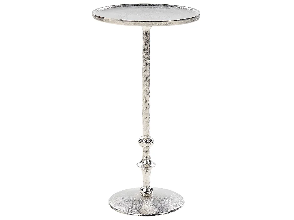 Beistelltisch MEDA Metall Silber