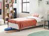 Verstellbares Bett ohne Kopfteil Stoff DUKE II 90 x 200 cm Hellbeige