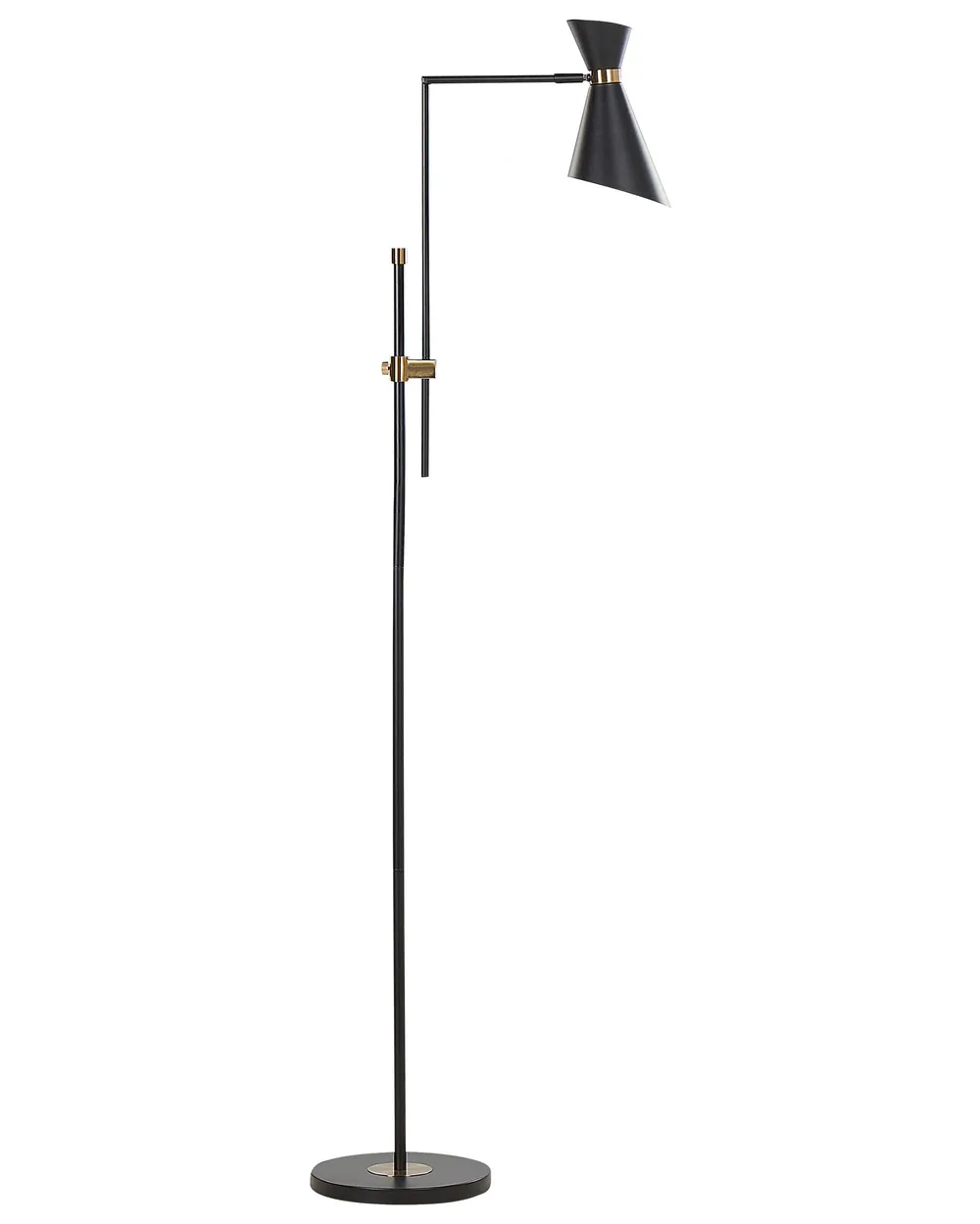 Stehlampe MELAWI Metall Schwarz_879677