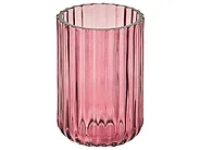 Set de 4 accessoires de salle de bain CARDENA Verre Rose_825309