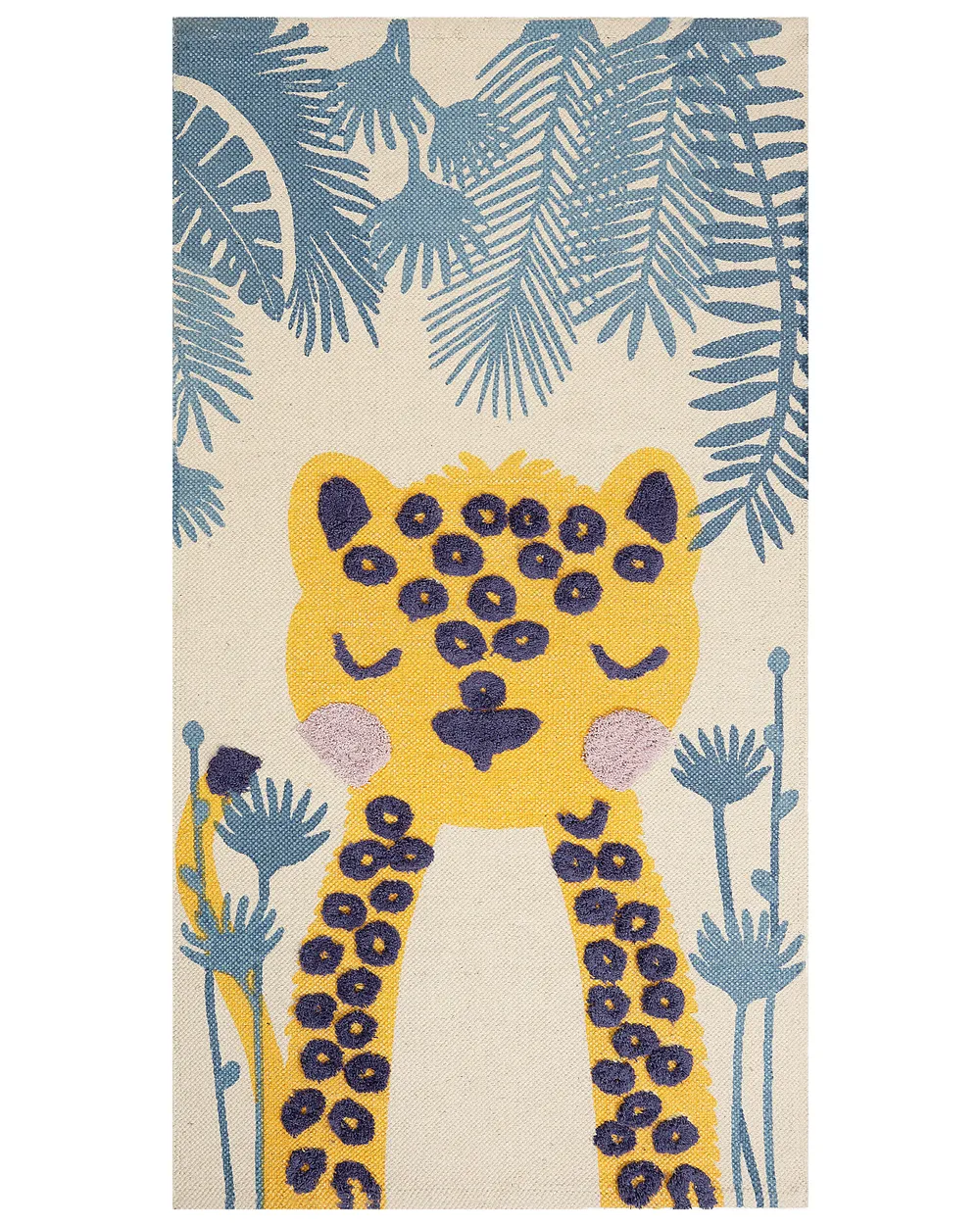 Kids Rug LUAS Multicolour 80 x 150 cm Cotton