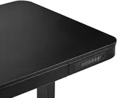 Schreibtisch elektrisch höhenverstellbar KENLY 120 cm 60 cm mit USB-Anschluss Schwarz_840260
