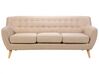 Sofa 3-Sitzer MOTALA Stoff Beige