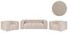 Bankenset 5-zits ANTOLA Bouclé Beige