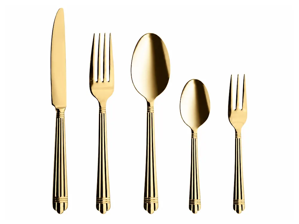 Besteckset 30-teilig GARGANELLI Gold