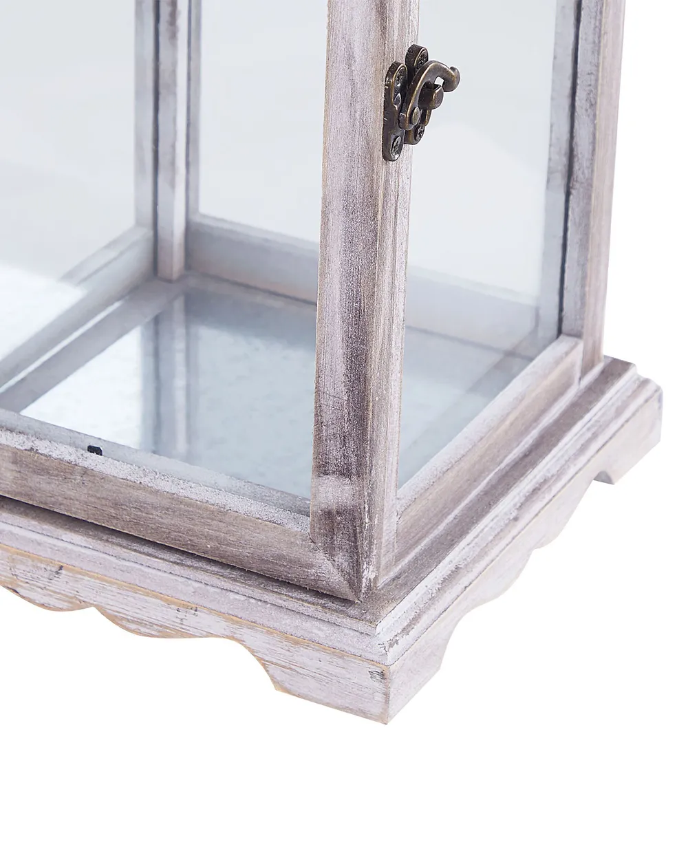 Lantern SAMAR 47 cm Pine Wood White_817769