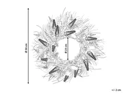 Dekokranz GUANCHA 50 cm Rosa_798295