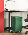 Büroschrank BOLSENA Metall Grün