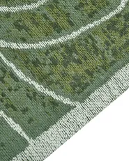 Rug SARMIN Green 200 x 300 cm Cotton_854001