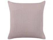 Dekokissen SILYBUM 45 x 45 cm Samtstoff Rosa Geometrisches Muster_838369