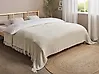 Tagesdecke TOUTLI Baumwolle 220 x 240 cm Hellbeige