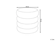 Pouffe SUMPTER Boucle Off-White_1012118