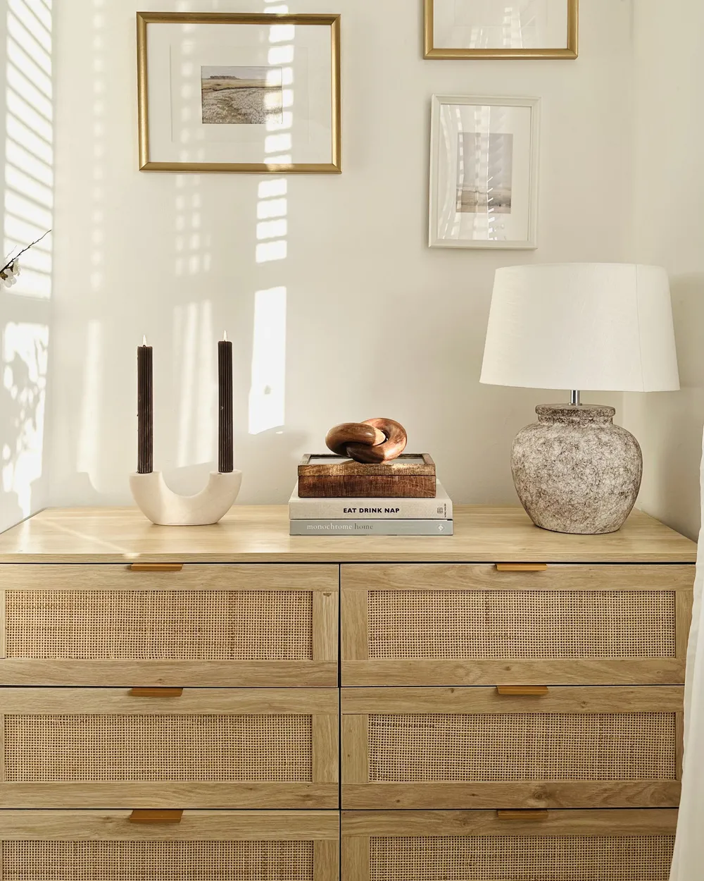 Tischlampe MAREB Keramik Beige_895286