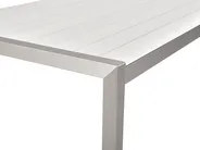 Garden Dining Set 6 Seater VERNIO White_539329