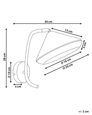 Strahler MOKVI verstellbar Metall Schwarz_882748
